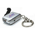 iBank(R)Hand Crank Keychain Flashlight